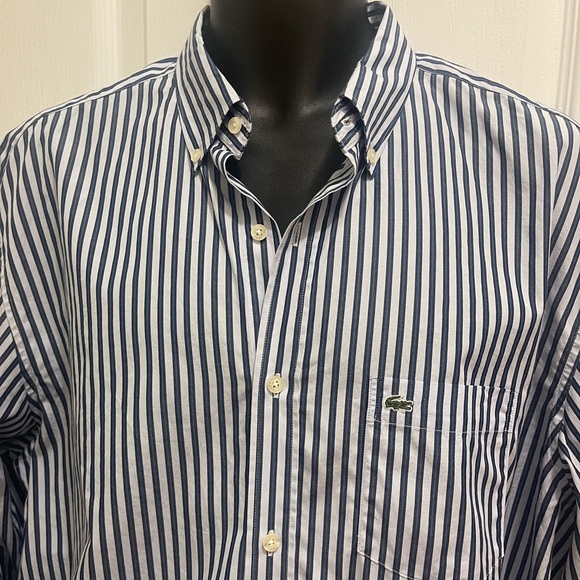 Lacoste XX LARGE men’s button-down shirt in new condition - Picture 4 of 15